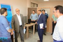 گزارش تصویری از بازدید رئیس و اعضای هیأت رئیسه از مرکز رشد دانشگاه صنعتی شاهرود